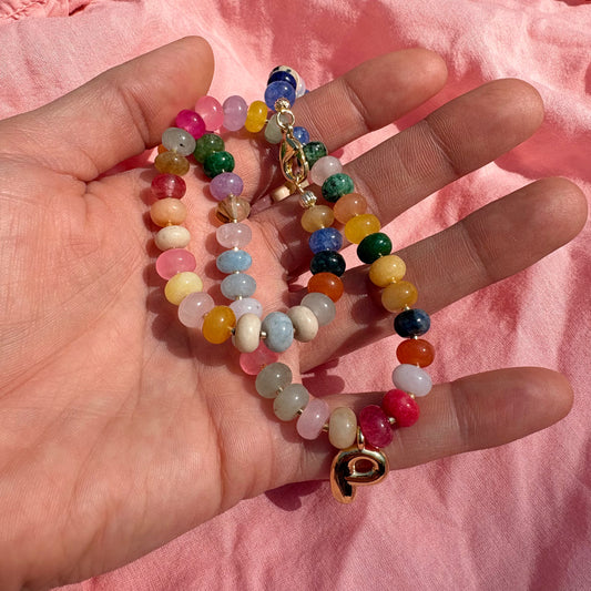 Multicolored Gemstone necklace coming 3/25