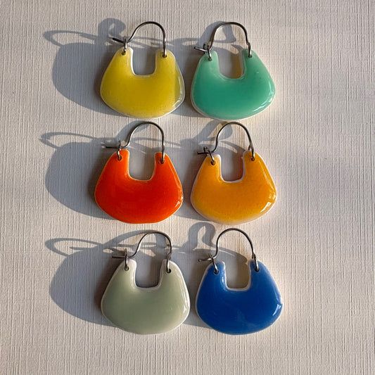 Mini Jelly Double Hoops