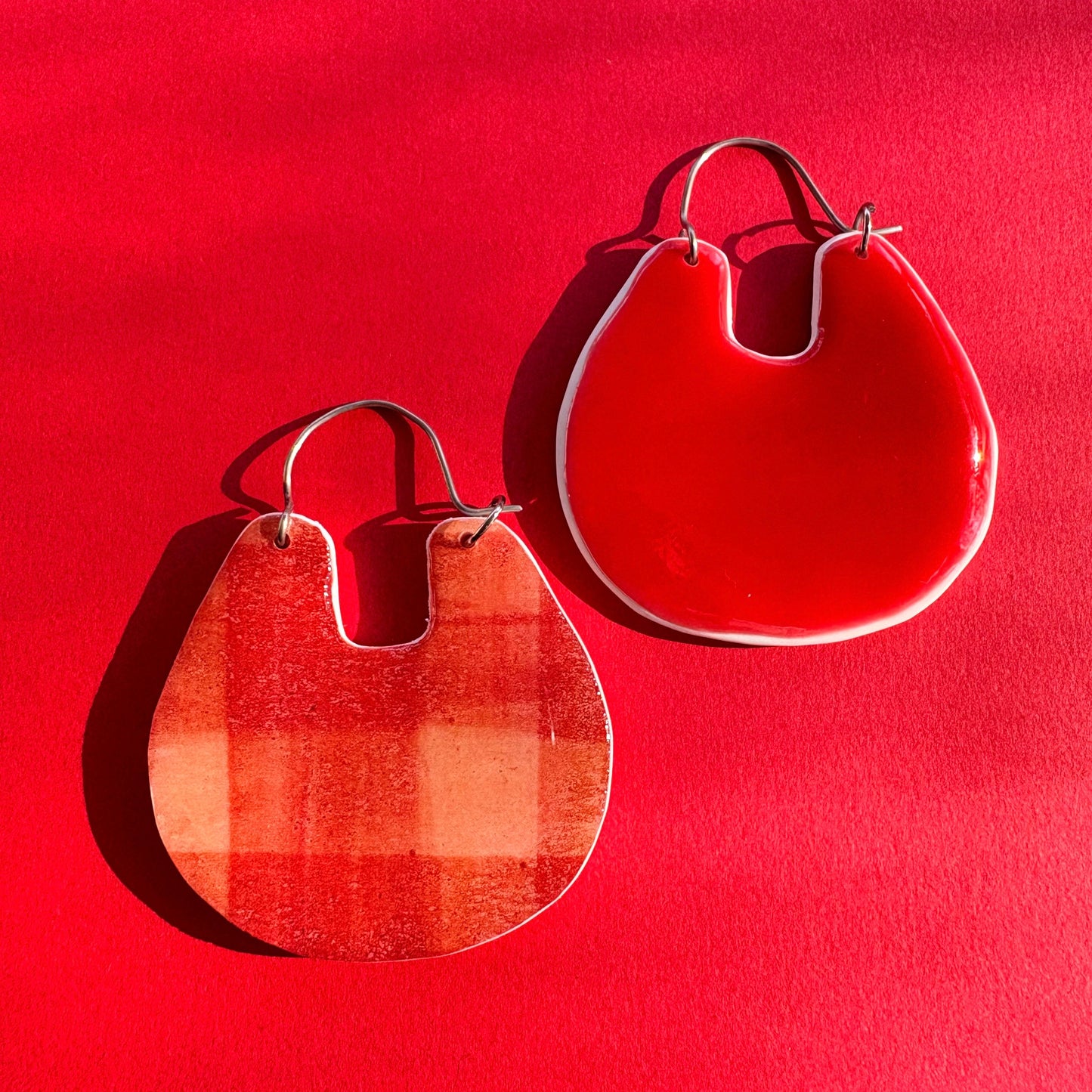 Custom Double-sided Hoops