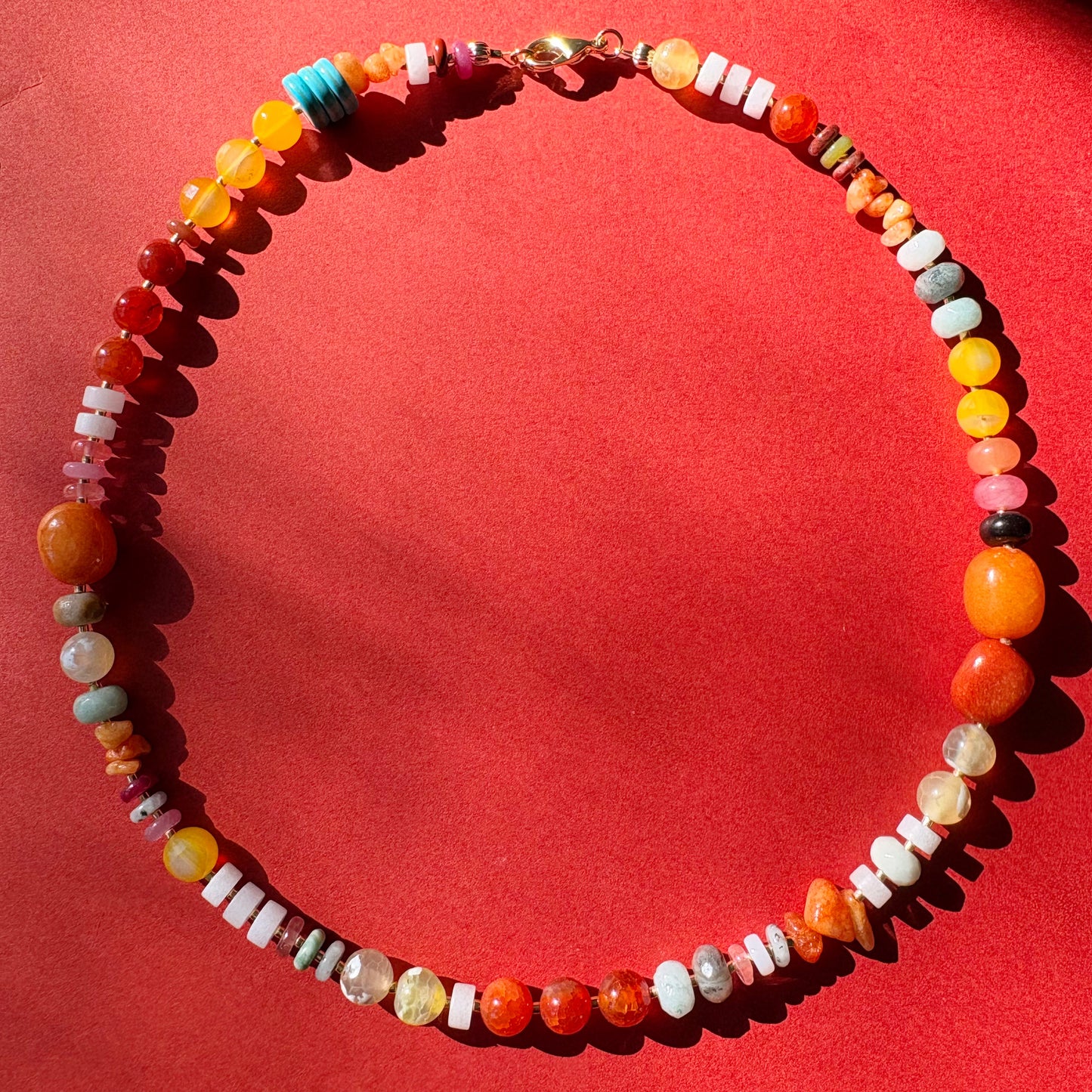 Sunfire Mosaic Necklace