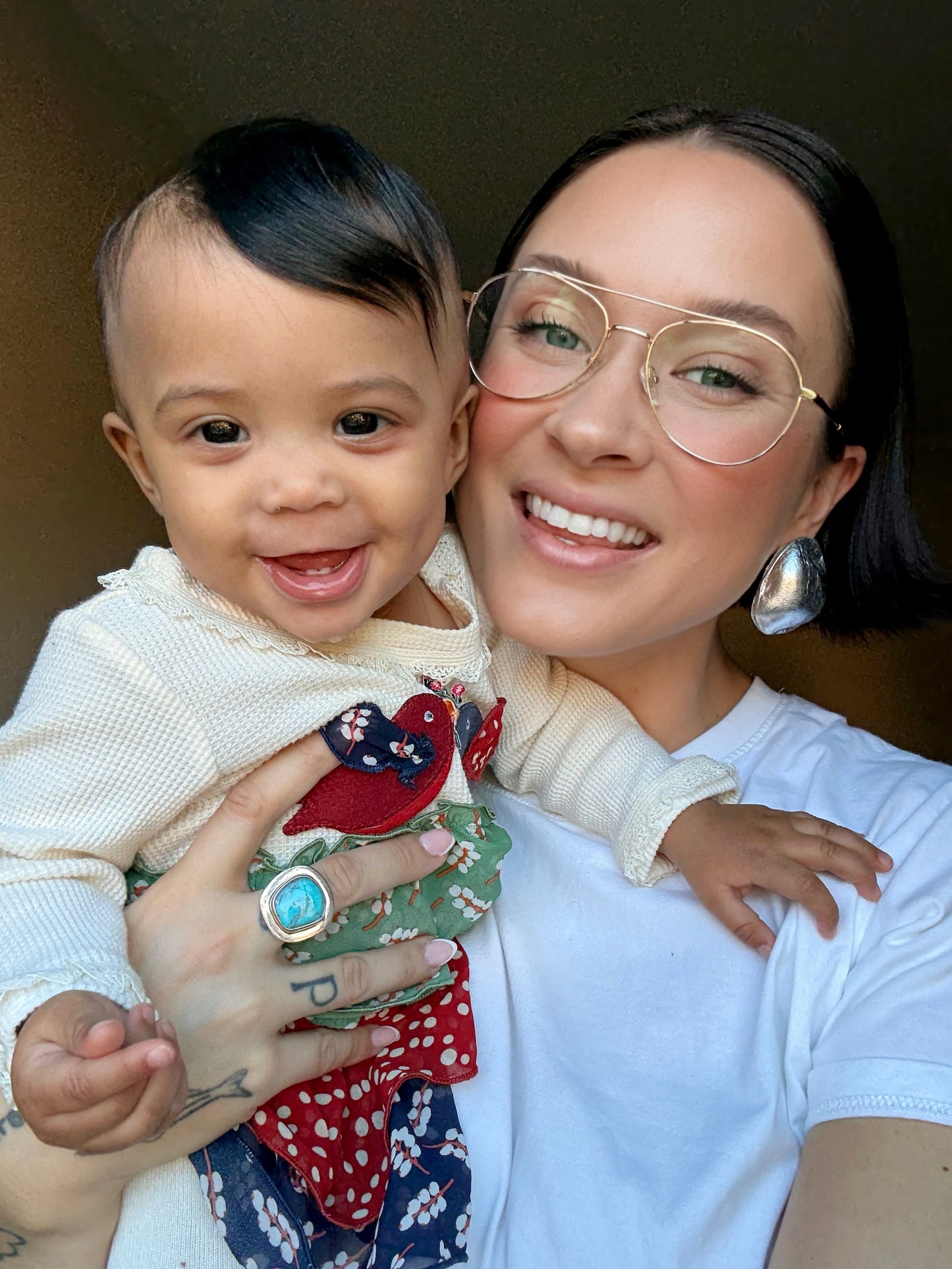 A Reflective Stone (brushed silver)