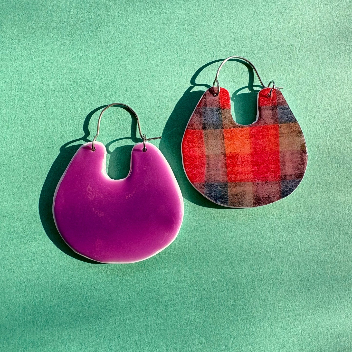 Custom Double-sided Hoops