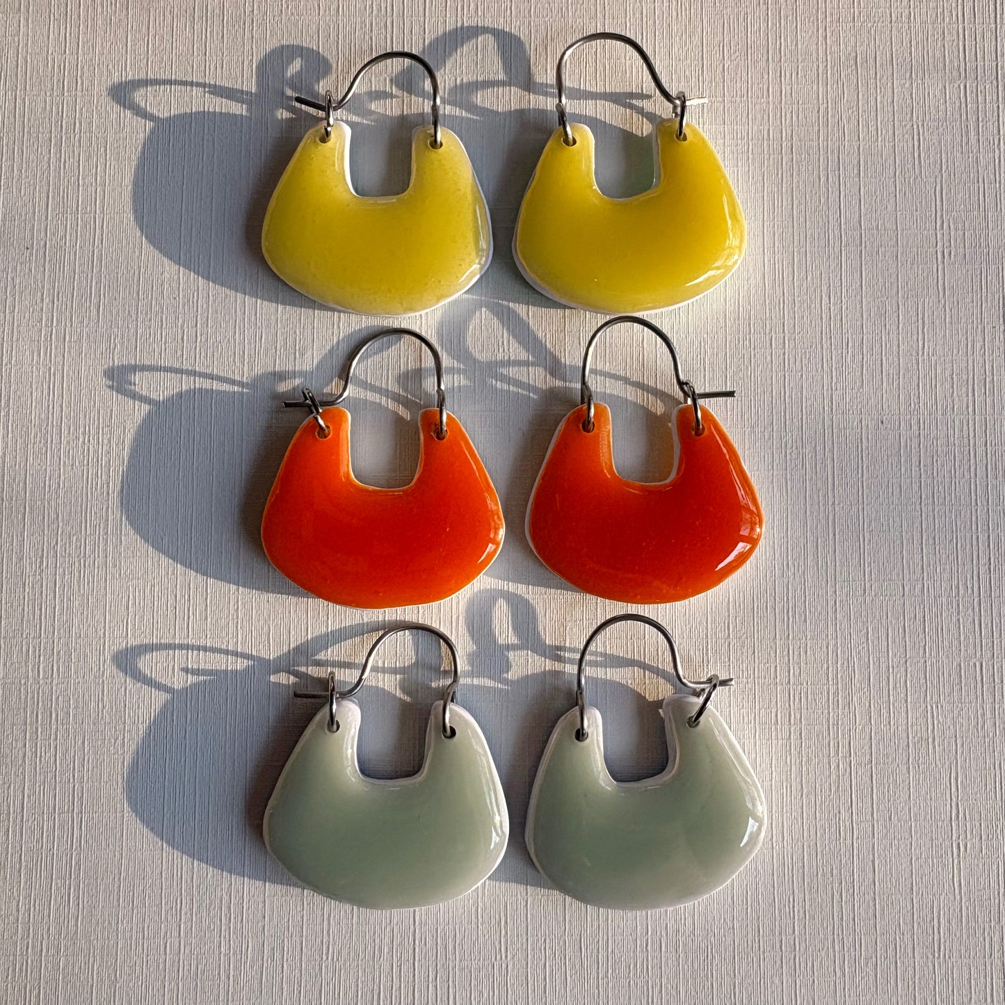 Mini Jelly Double Hoops