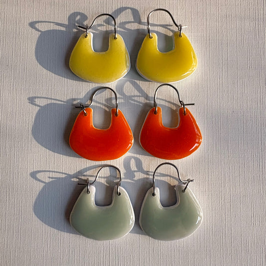 Mini Jelly Double Hoops