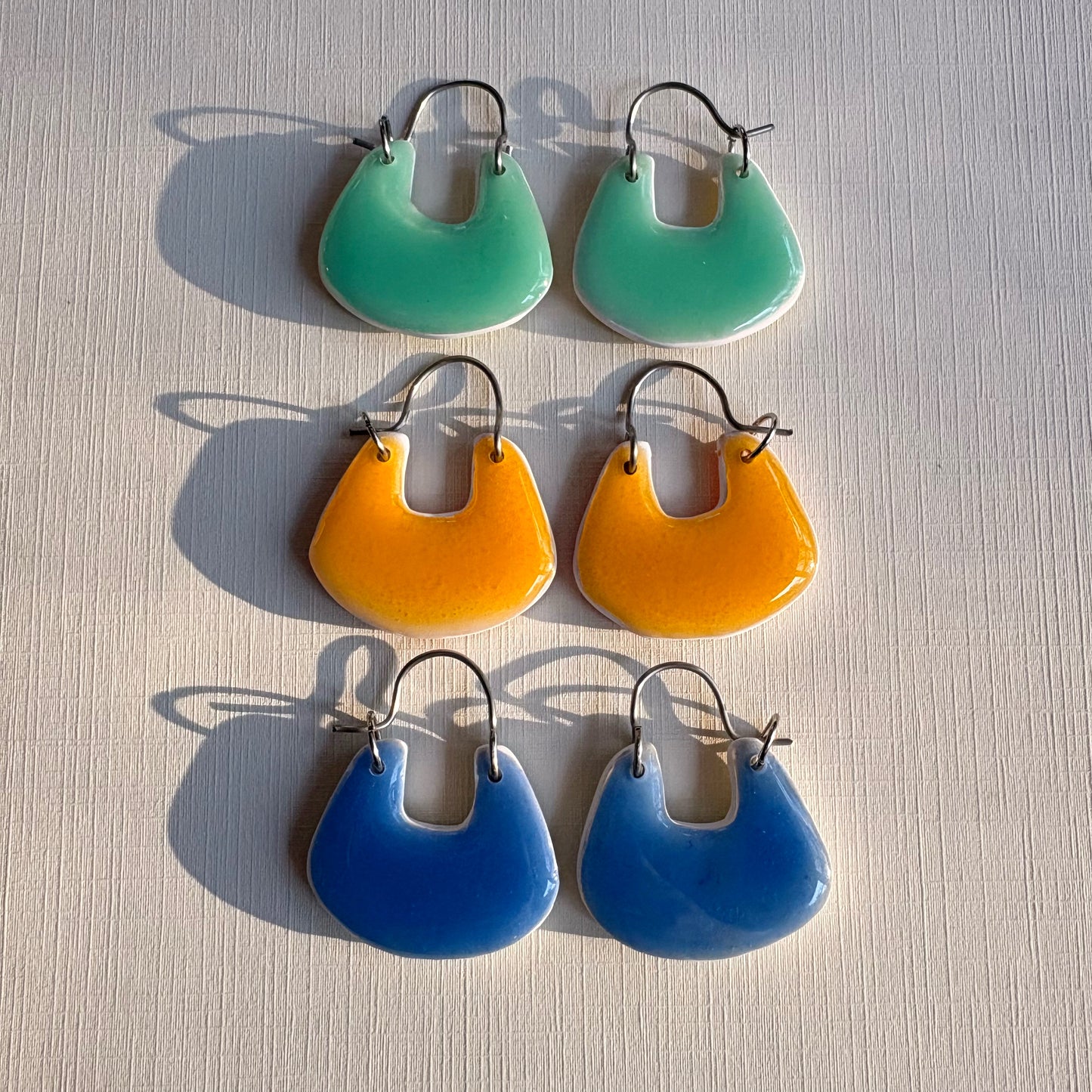 Mini Jelly Double Hoops